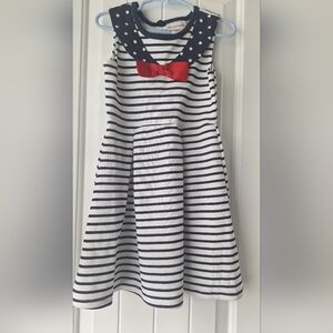 Sweet Heart Rose Black and White Sleeveless Sundress